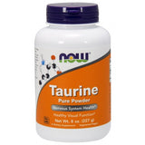 Taurina - Pó Puro, 227 gramas, Now Foods
