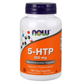 5-HTP 100 mg, 120 cápsulas vegetais, Now Foods