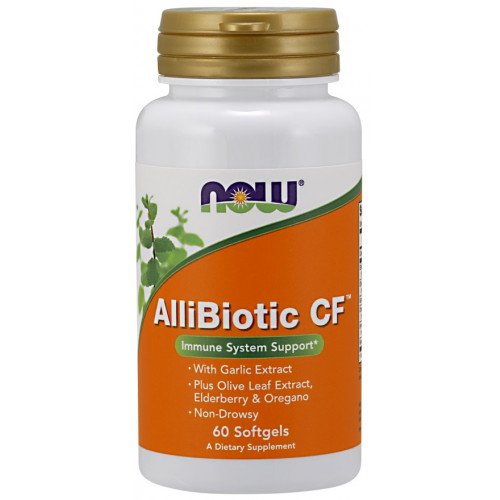AlliBiotic CF, 60 softgels, Now Foods