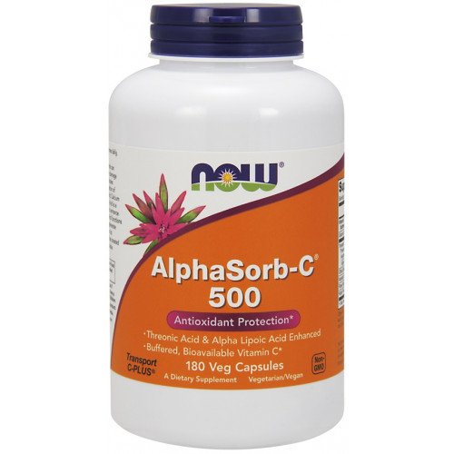 AlphaSorb-C, 500 mg, 180 vcaps, Now Foods