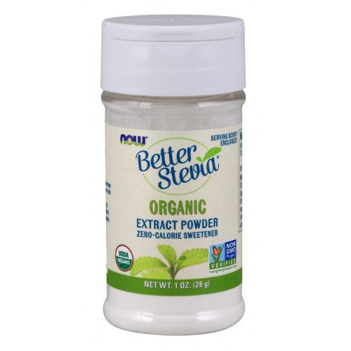 Extrato de Stevia em Pó, 28 gramas, Now Foods