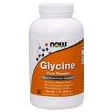 Glicina em pó puro, 454 g, Now Foods