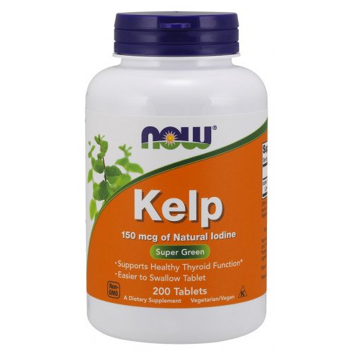 Algas marinhas, 150 mcg, 200 comprimidos, Now Foods