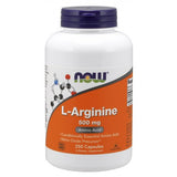 L-Arginina, 500 mg, 250 comprimidos, Now Foods
