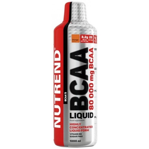 BCAA Líquido, Laranja, 1000 ml, Nutrend