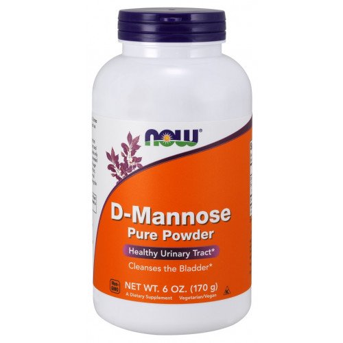 D-Manose - Pó Puro, 170 gramas, Now Foods