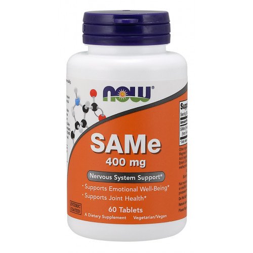 SAMe - 400mg, 60 comprimidos, Now Foods