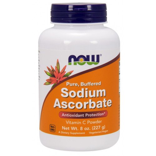 Vitamina C (Ascorbato de Sódio) em Pó, 227 g, Now Foods