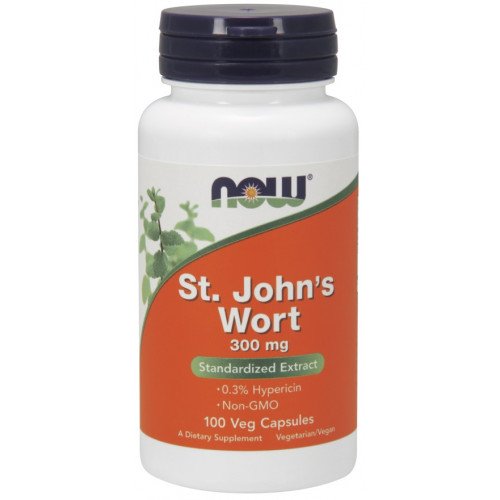 Erva de São João - 300mg, 100 vcaps, Now Foods