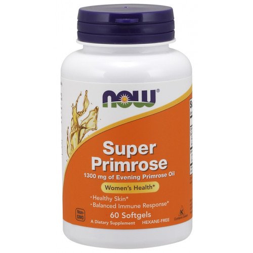 Super Prímula - 1300mg, 60 softgels, Now Foods