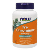 Tri-Cromo - 500mcg, 180 vcaps, Now Foods