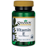 Vitamina E-400, 60 Cápsulas Gelatinosas, Swanson