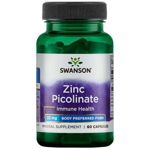 Picolinato de Zinco Forma Preferida para o Corpo - 22mg
