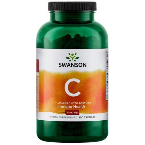 Vitamina C com Extrato de Rosa Mosqueta - 1000mg