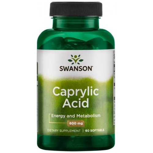 Ácido caprílico, 600mg