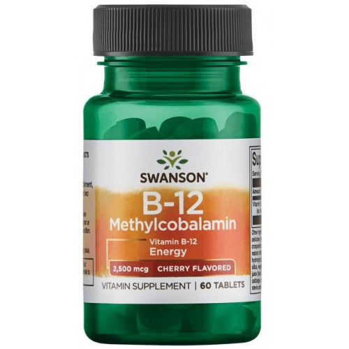 Vitamina B - 12 Metilcobalamina, 2500mcg Cereja