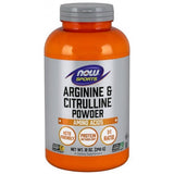 Arginina e Citrulina, 340 gramas, Now Foods