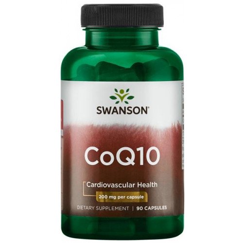 CoQ10, 200 mg, 90 cápsulas gelatinosas, Swanson