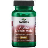 Ácido Alfa Lipóico (ALA) 300 mg, 60 Cápsulas, Swanson
