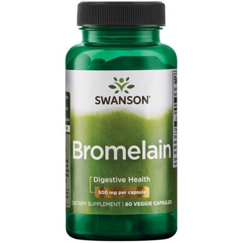 Bromelaína, 500mg
