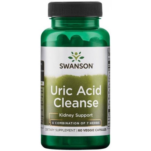 Limpeza com Ácido Úrico, 60 Cápsulas, Swanson