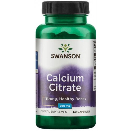 Citrato de Cálcio, 60 Cápsulas, Swanson
