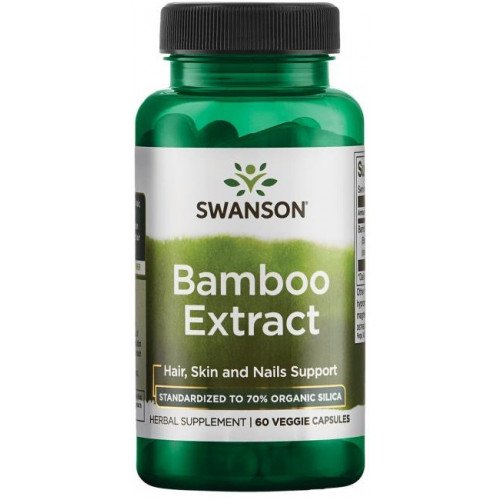 Extrato de Bambu 300 mg, 60 Cápsulas, Swanson
