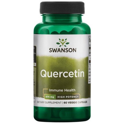 Quercetina, 475 mg de alta potência