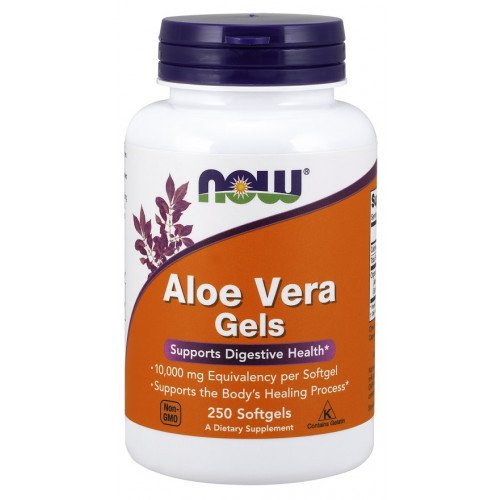 Aloe Vera 10,000 mg, 250 cápsulas, Now Foods