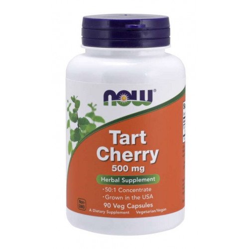Cereja ácida, 500mg, 90 vcaps, Now Foods