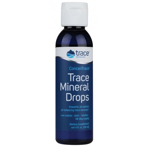 Gotas Minerais ConcenTrace®, 118 ml, Trace Minerals Research