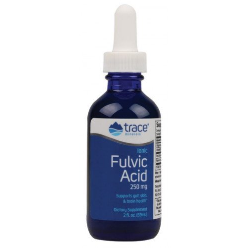 Ácido fúlvico iônico, 2 fl oz (59 ml), Trace Minerals Research