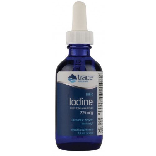 Iodo iônico, 59 ml, Trace Minerals Research