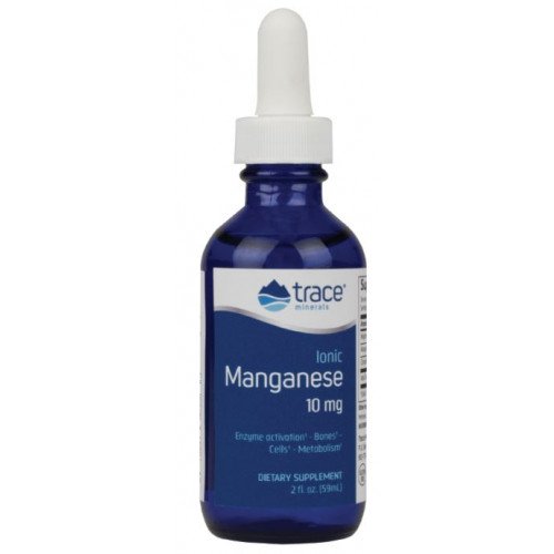 Manganês iônico, 10 mg, 2 fl oz (59 ml), Trace Minerals Research