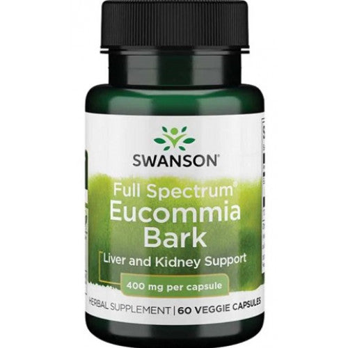 Casca de Eucommia de espectro completo, 400 mg