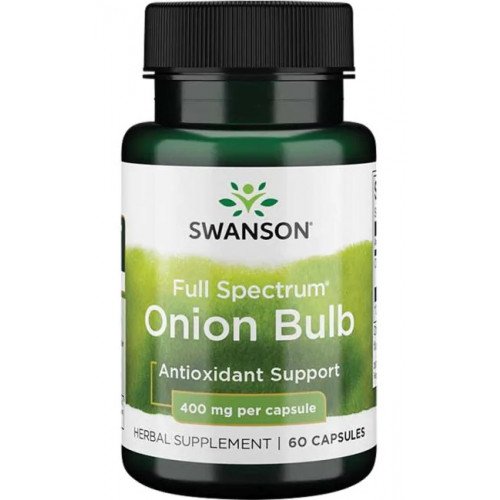 Bulbo de cebola de espectro completo, 400 mg