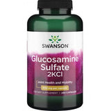 Sulfato de Glucosamina 2KCl 500 mg, 250 Cápsulas, Swanson