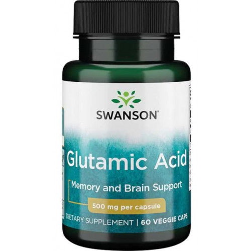 Ácido glutâmico, 500mg