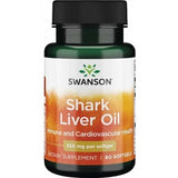 Óleo de fígado de tubarão, 550 mg