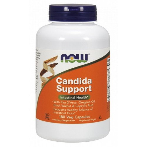 Suporte para Candida, 180 Cápsulas Vegetarianas, Now Foods