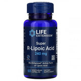 Ácido Super R-Lipoico, 60 Cápsulas, Life Extension