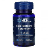 Ceramidas Restauradoras de Pele, 30 Cápsulas Vegetarianas Líquidas, Life Extension