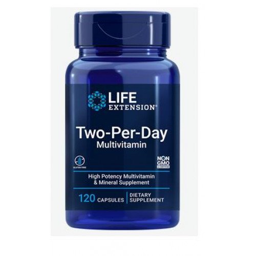 Multivitamínico Two-Per-Day, 120 Cápsulas, Life Extension