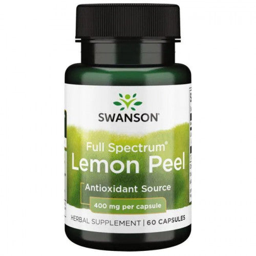 Casca de limão de espectro completo, 400 mg