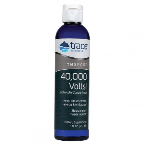 40,000 Volts, Concentrado de Eletrólito, 8 fl oz (237 ml), Trace Mineral Research