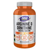 Arginina e Ornitina - Arginina e Ornitina, 250 vcaps, Now Foods