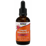 Vitamina D-3 líquida, 59 ml, Now Foods