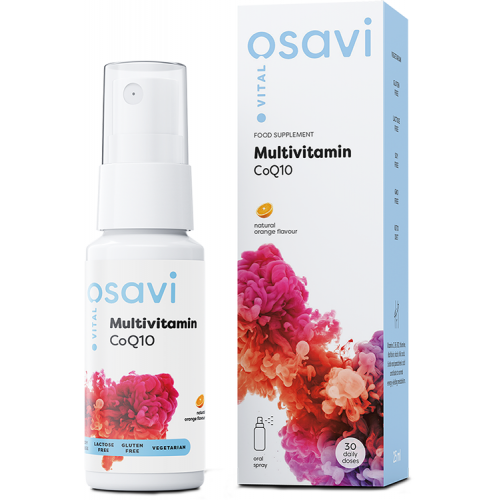 Spray multivitamínico com coenzima Q10 (laranja), 25 ml, Osavi