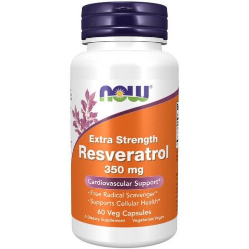 Resveratrol, Força Extra 350mg, 60 vcaps, Now Foods