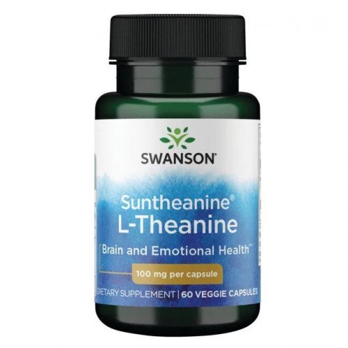 Suntheanine L-Teanina 100 mg, 60 Cápsulas, Swanson